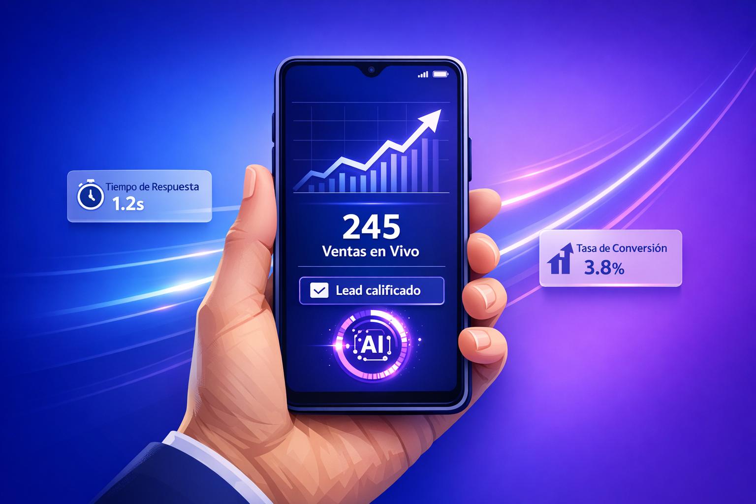 Cómo la IA Mejora el Seguimiento en Tiempo Real de Ventas