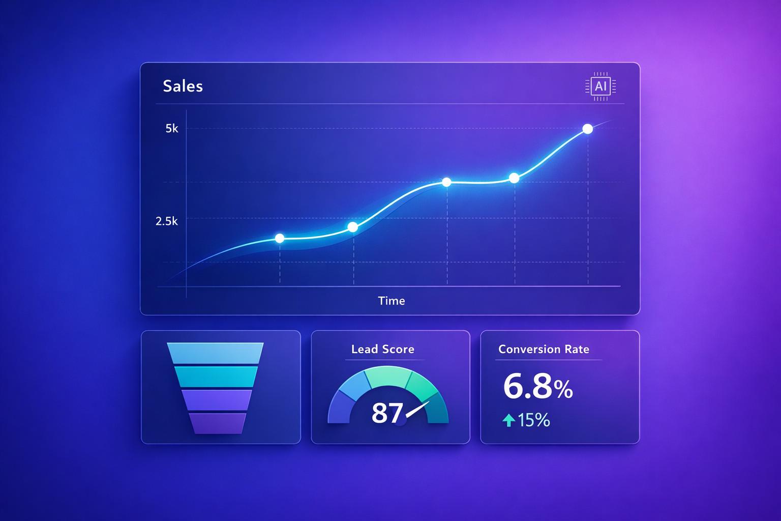 Top métricas para dashboards de ventas en tiempo real