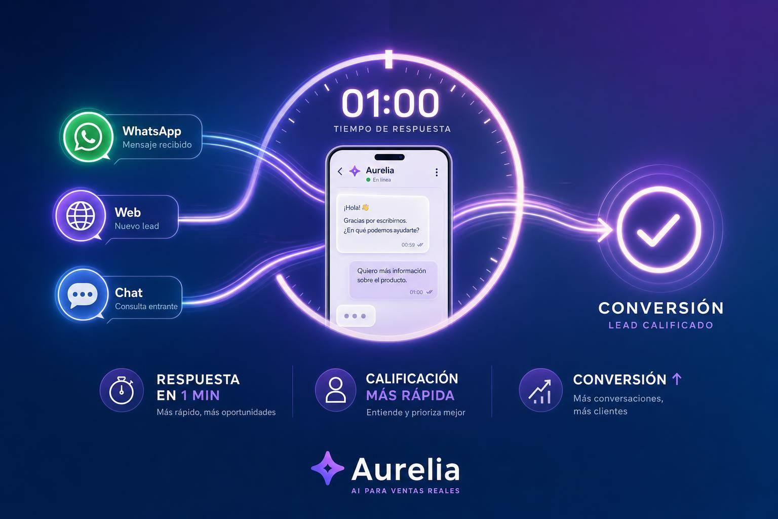 Impacto de los tiempos de respuesta en la conversión de leads
