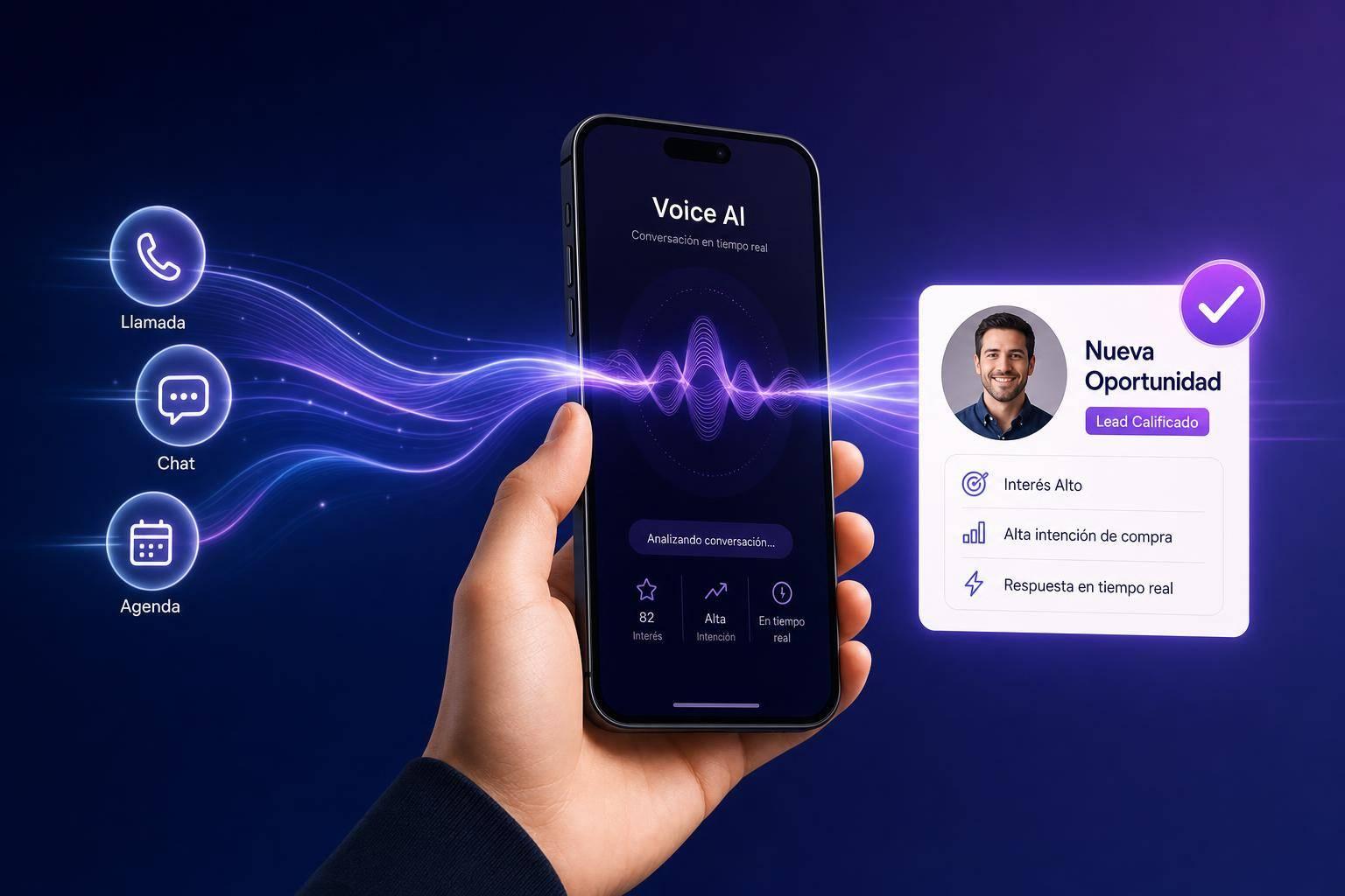 Cómo Voice AI Ayuda a Calificar Leads en Movimiento