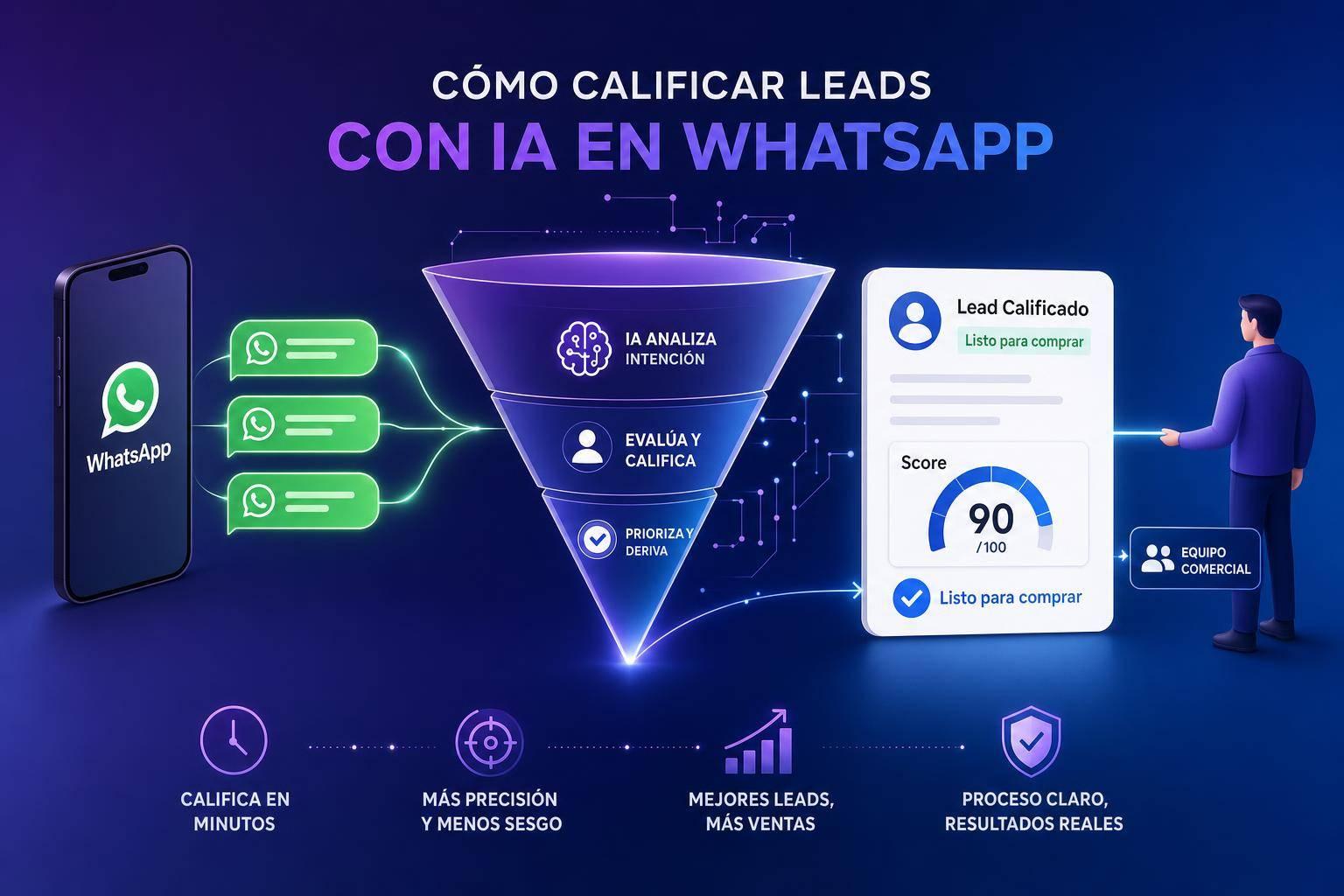 Cómo Calificar Leads con IA en WhatsApp