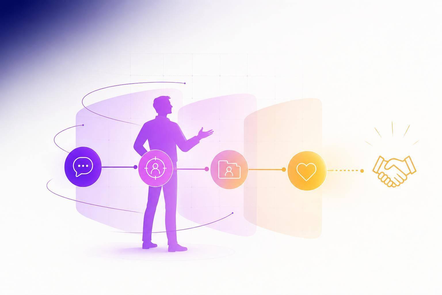 Chat web con IA para calificar leads
