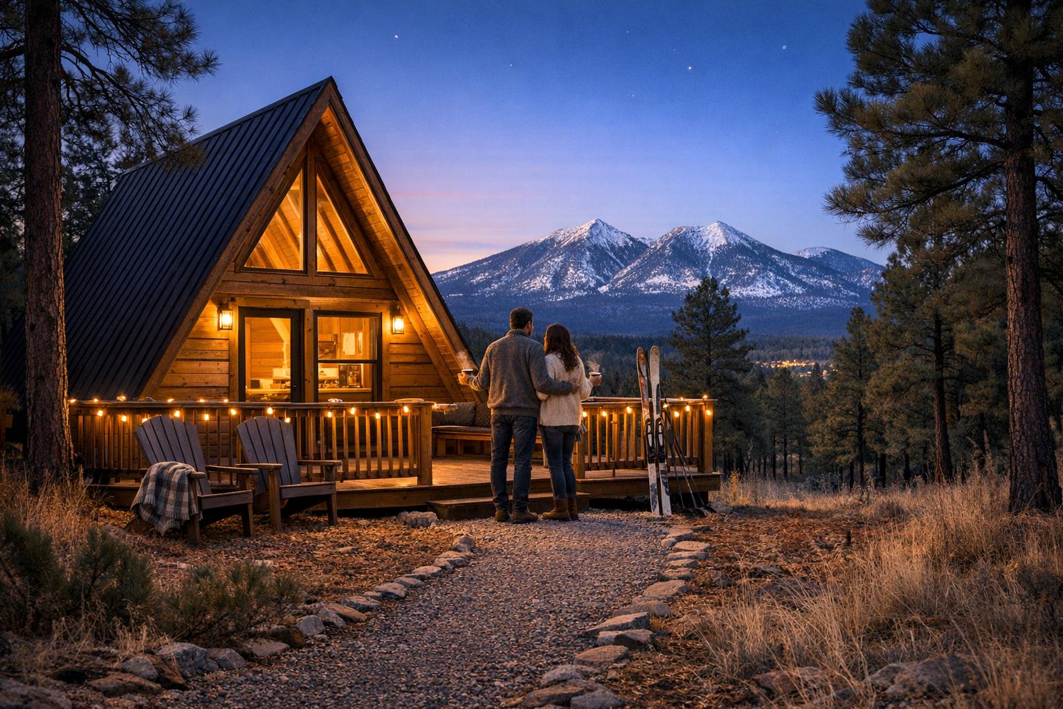 Thumbnail for: Staycation in Flagstaff: Cabins, Hotels + Things to Do