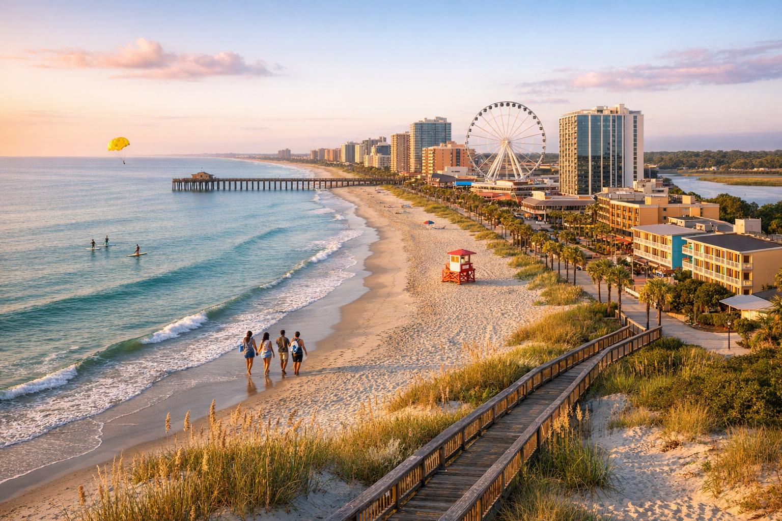 Thumbnail for: Staycation in Myrtle Beach: Beach Stays + Things to Do