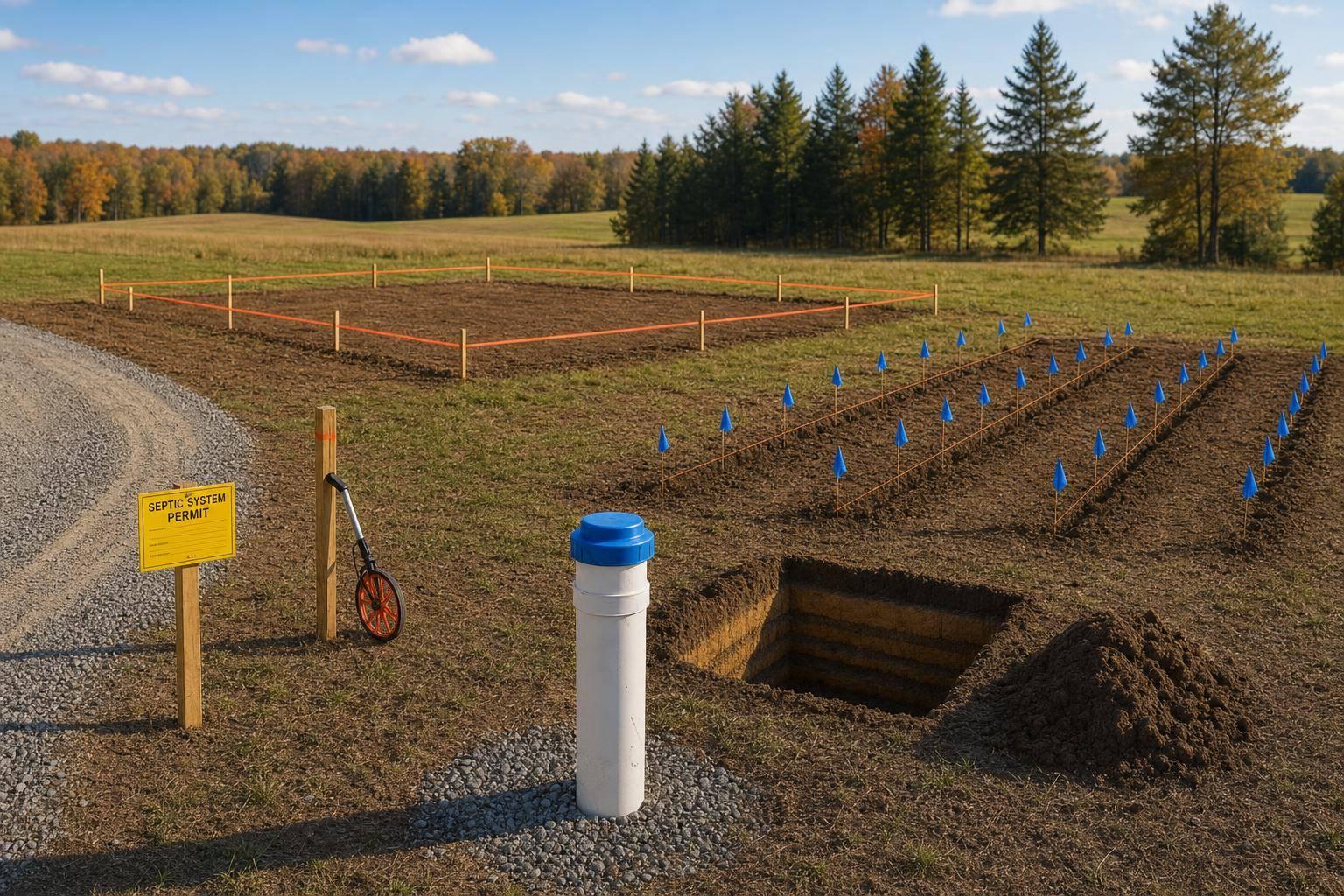 Well and Septic on a Rural Michigan Build, What to Expect