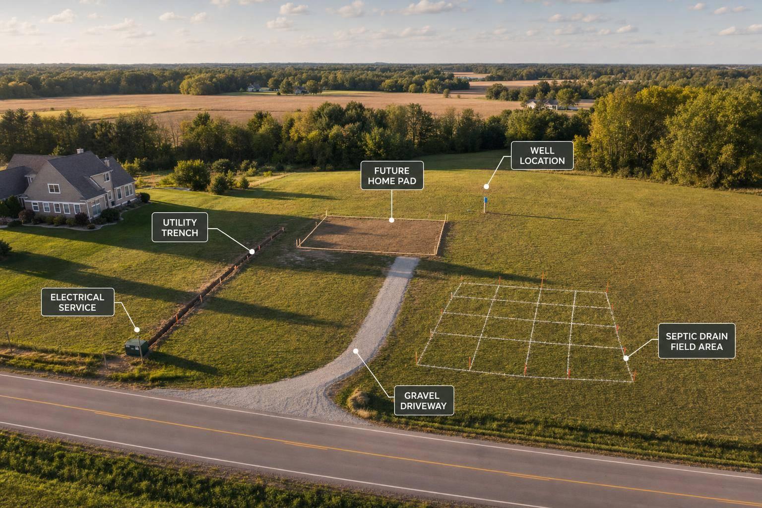 Building a Custom Home Around Homer, Michigan, What Changes Outside the Village