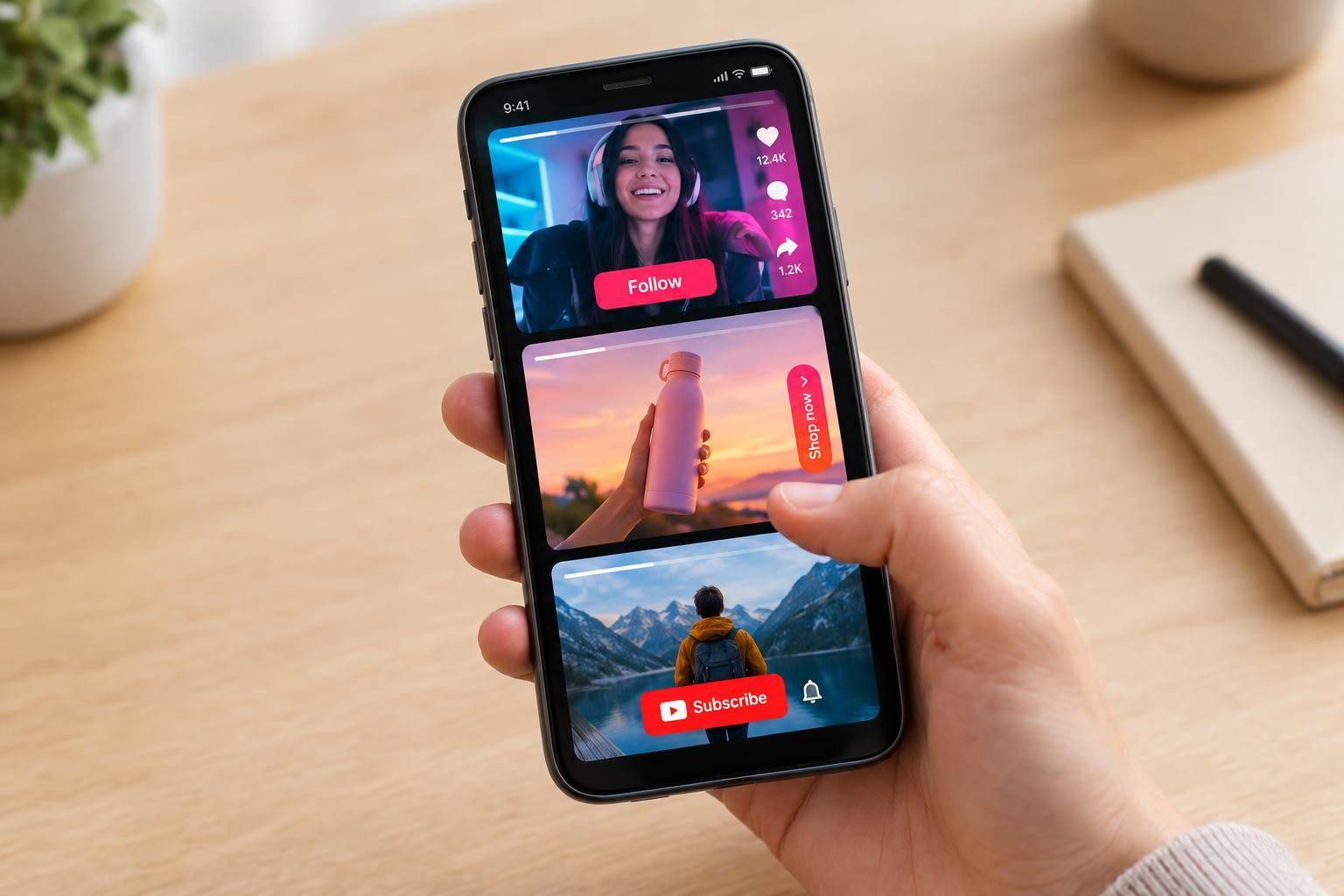 CTA Design for TikTok, Reels, Shorts