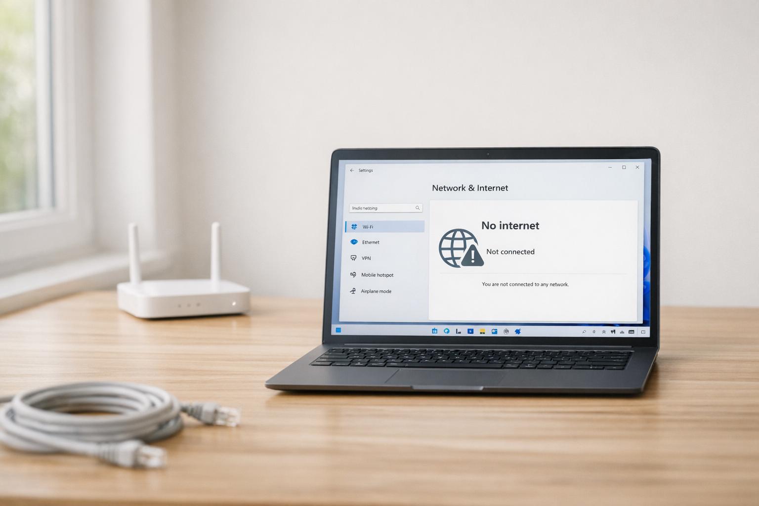 Thumbnail for: How to Fix No Internet on Windows 11: Step-by-Step