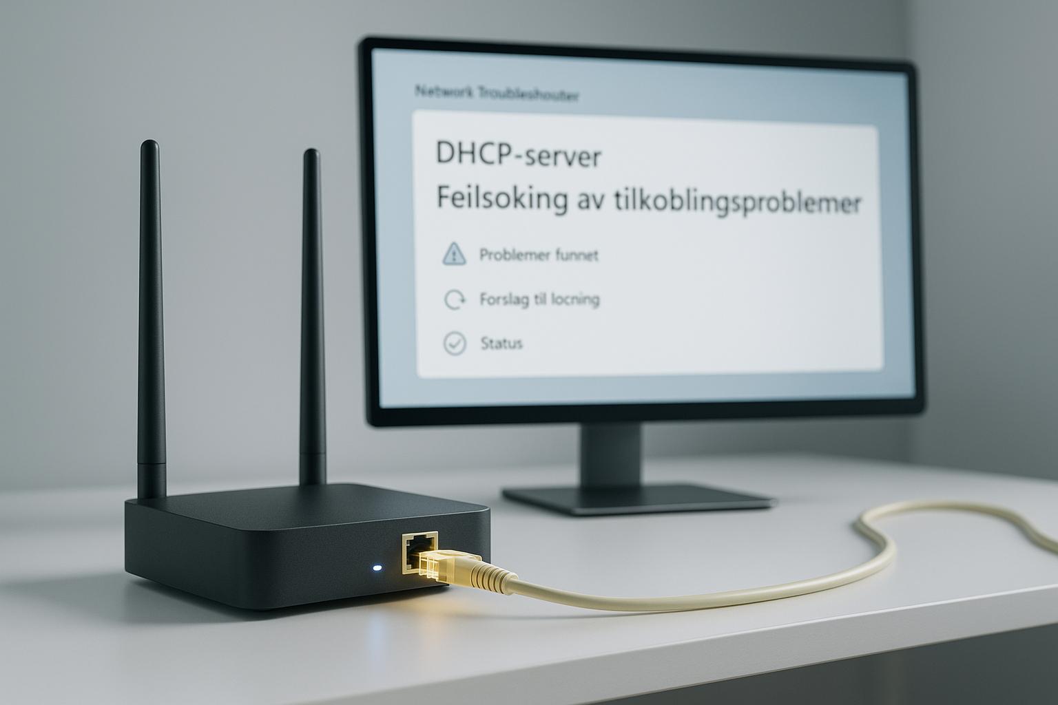 Thumbnail for: DHCP-server: Feilsøking av tilkoblingsproblemer