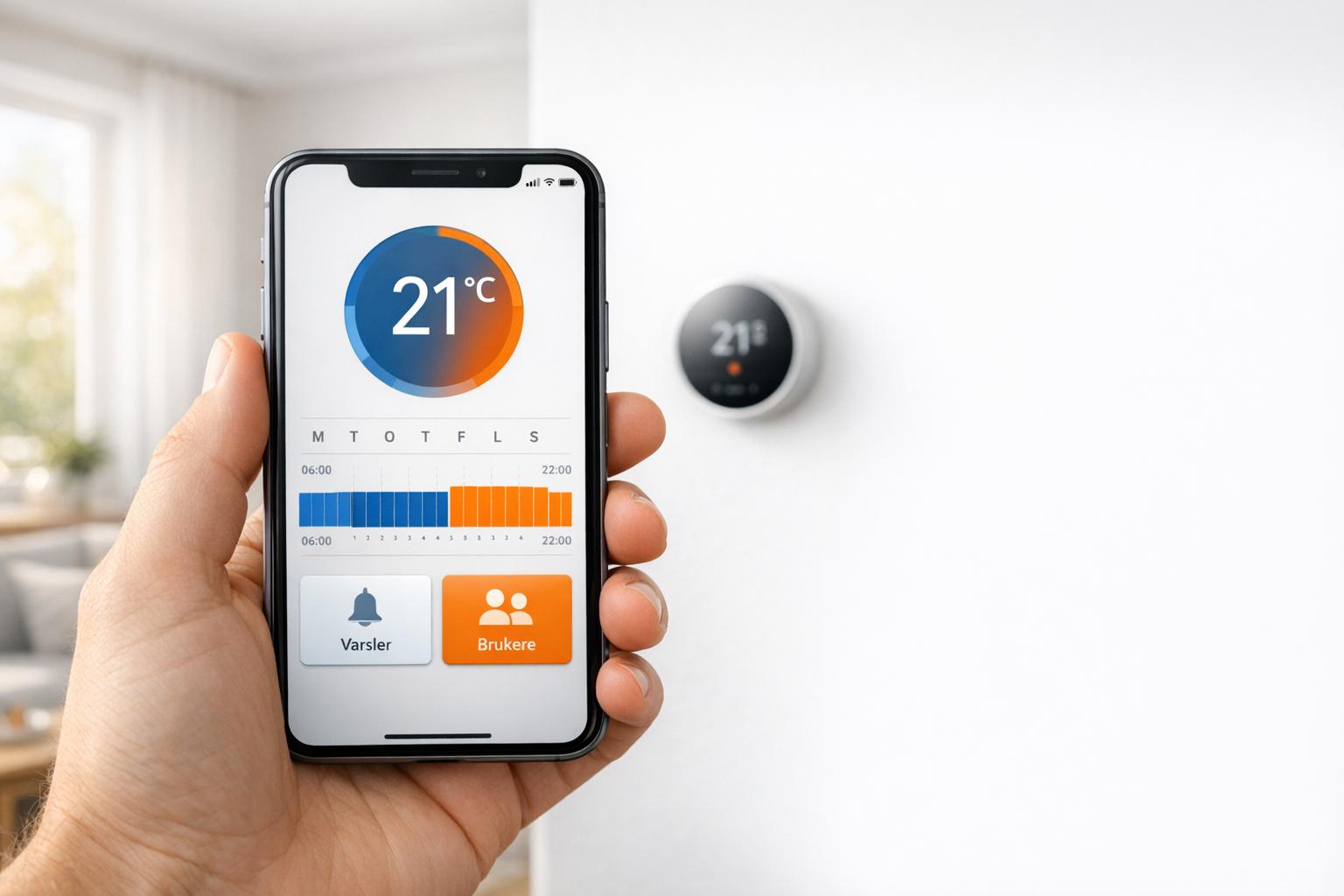 Thumbnail for: Vanlige spørsmål om tilpasning av termostat-apper