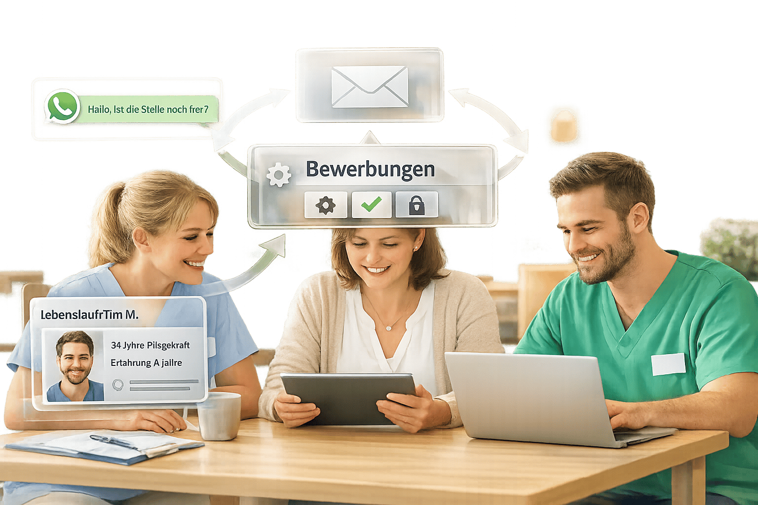 Wie du Bewerbungsstapel, WhatsApp-Nachrichten und E-Mails in Ordnung bringst