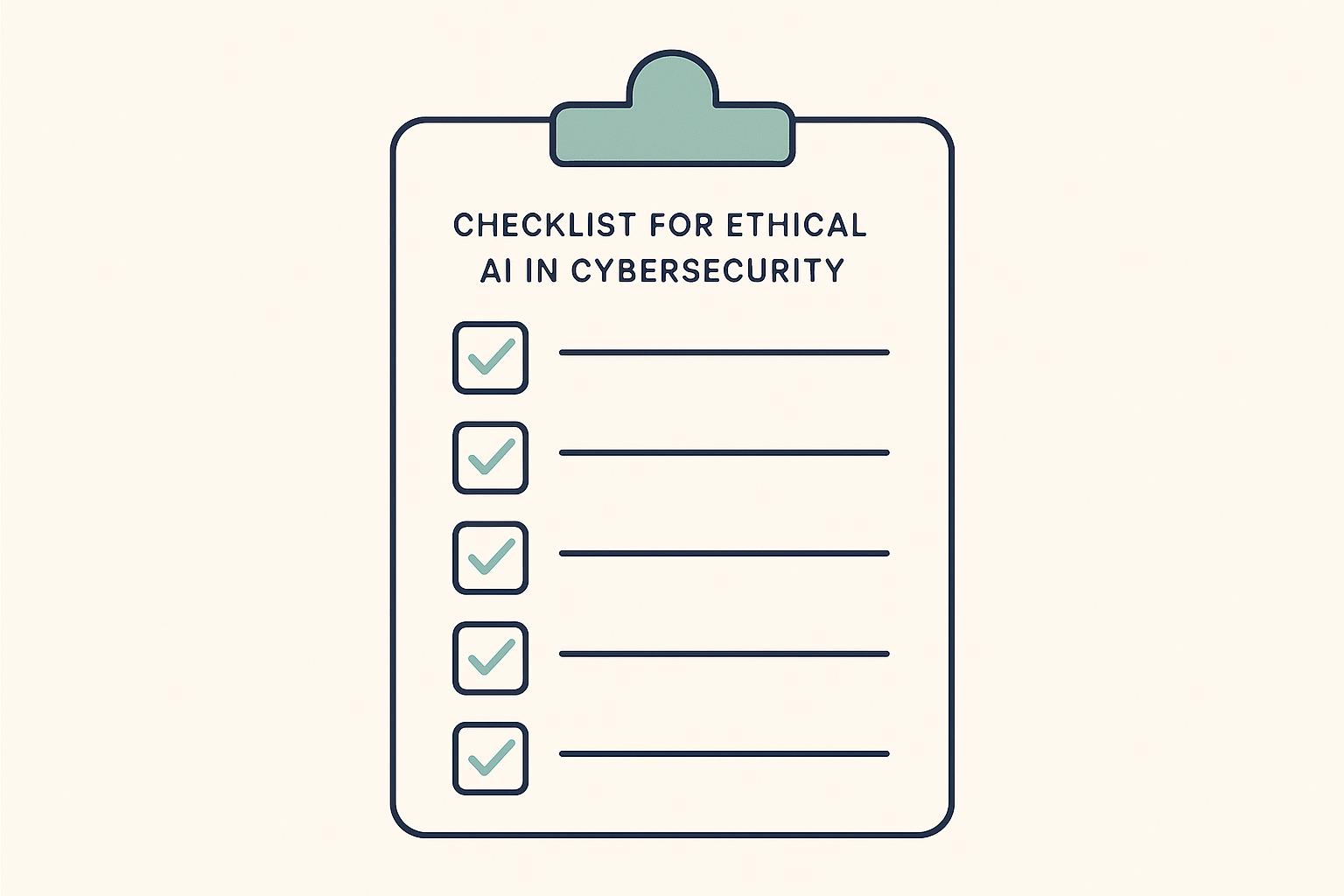 Featured image for article: Checklist for Ethical AI in Cybersecurity