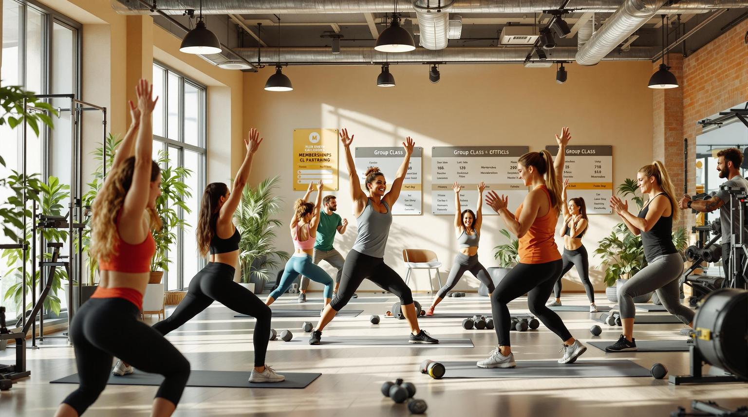 Thumbnail for: Najbolje grupne članarine u teretanama Novi Sad