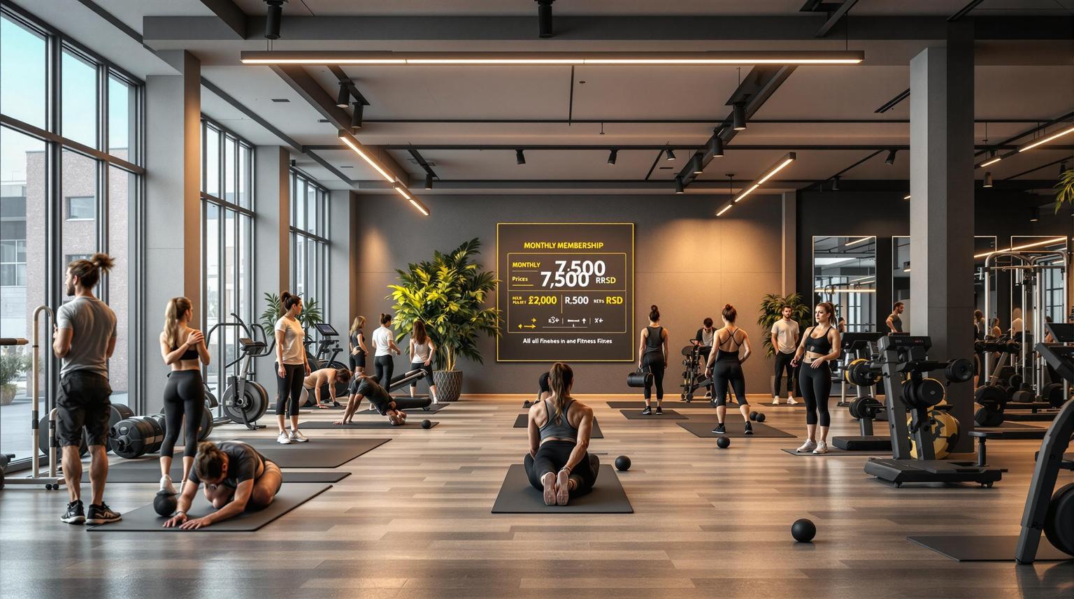 Thumbnail for: Cene mesečnih članarina u teretanama Novi Sad