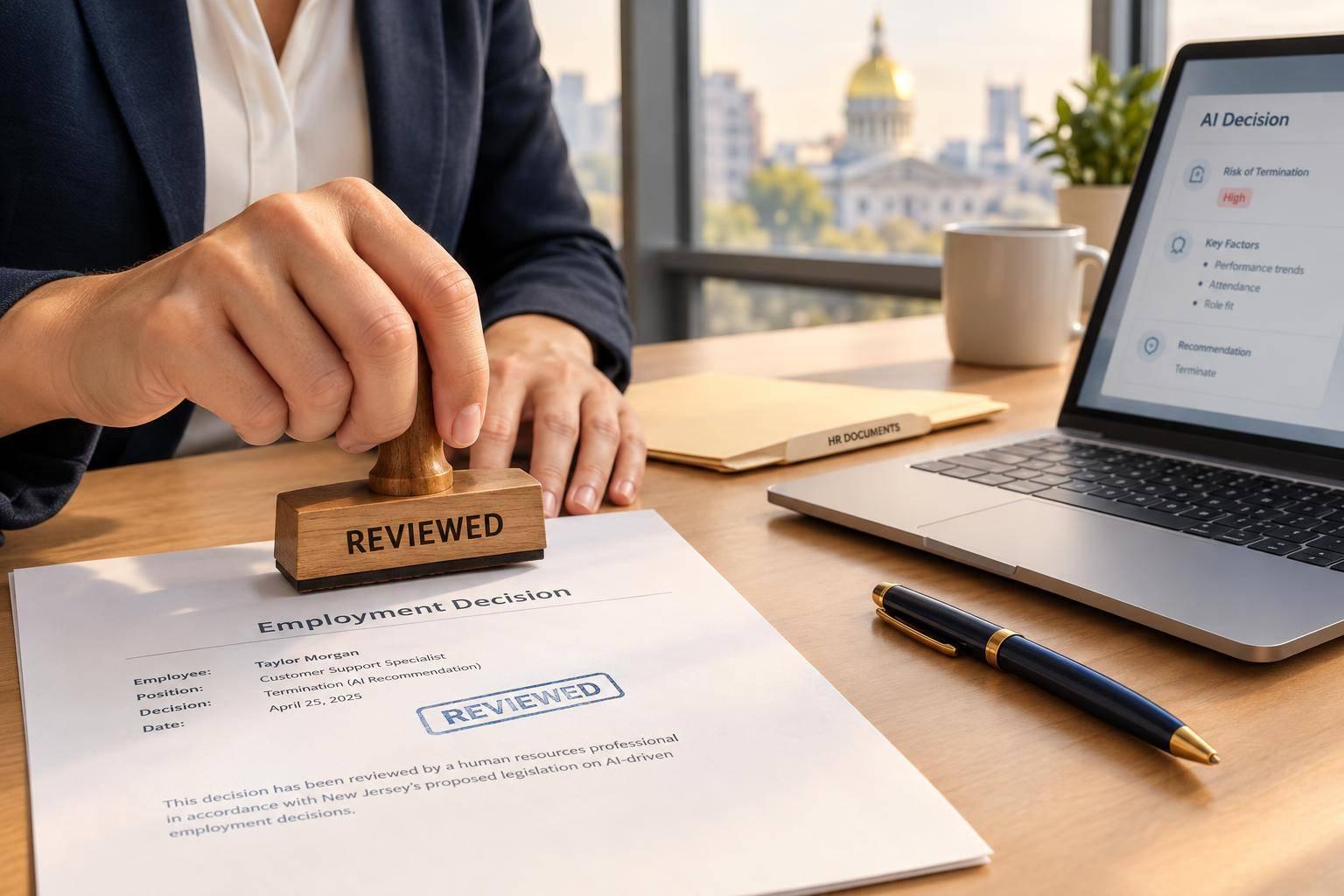 New Jersey bill seeks human review of AI firing decisions
