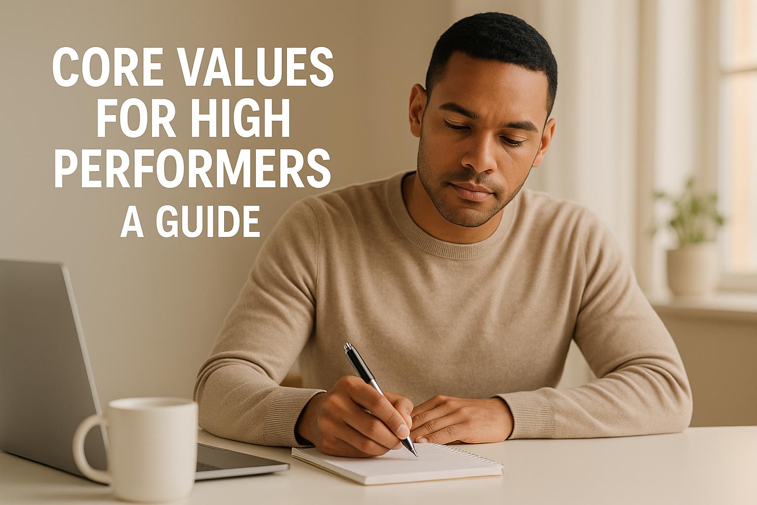 Core Values for High Performers: Practical UK Guide
