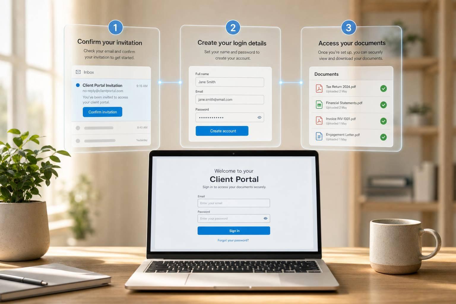 Set Up Client Portal Access in Xero