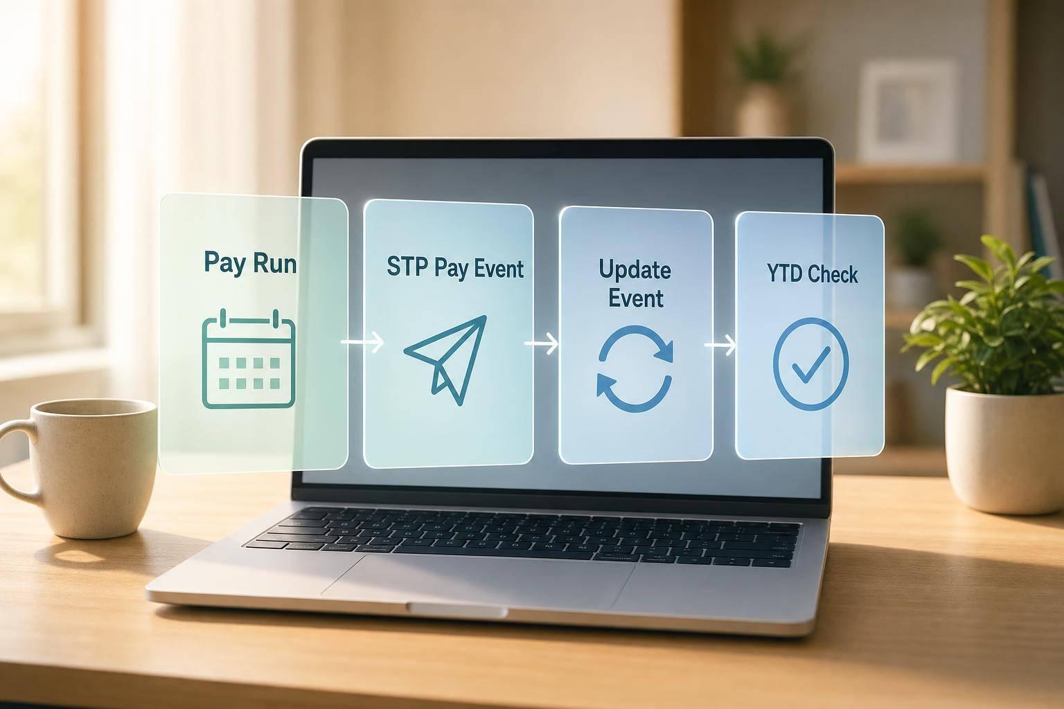 How STP Pay Event Lodgement Works in Xero