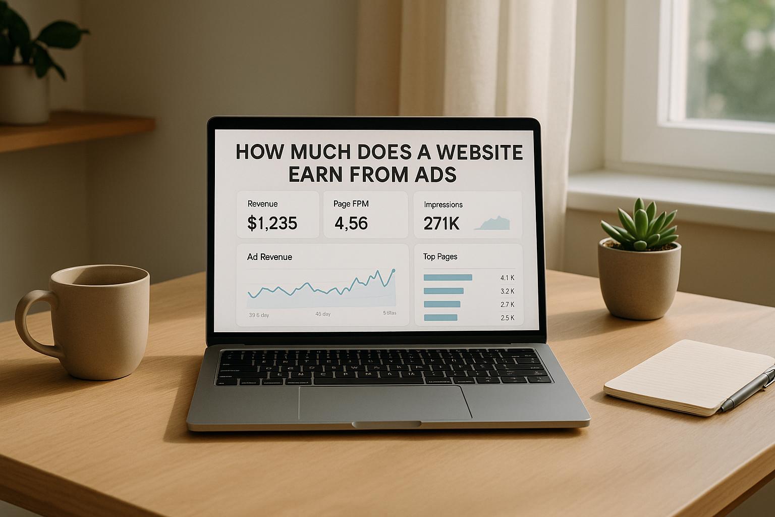 Thumbnail for: how much does a website earn from ads: What You Need to Know to Monetize Effectively