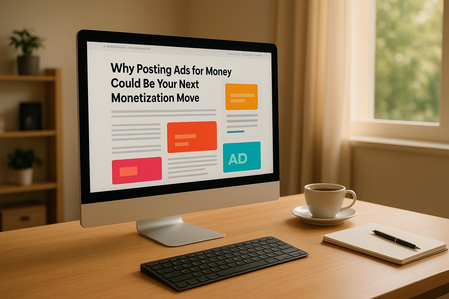 Thumbnail for: Why posting ads for money Could Be Your Next Monetization Move