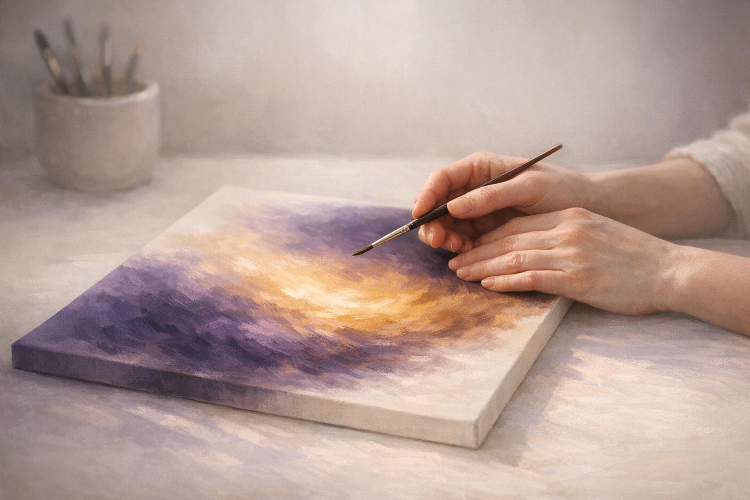 Painting Through Grief: Healing After Pet Loss