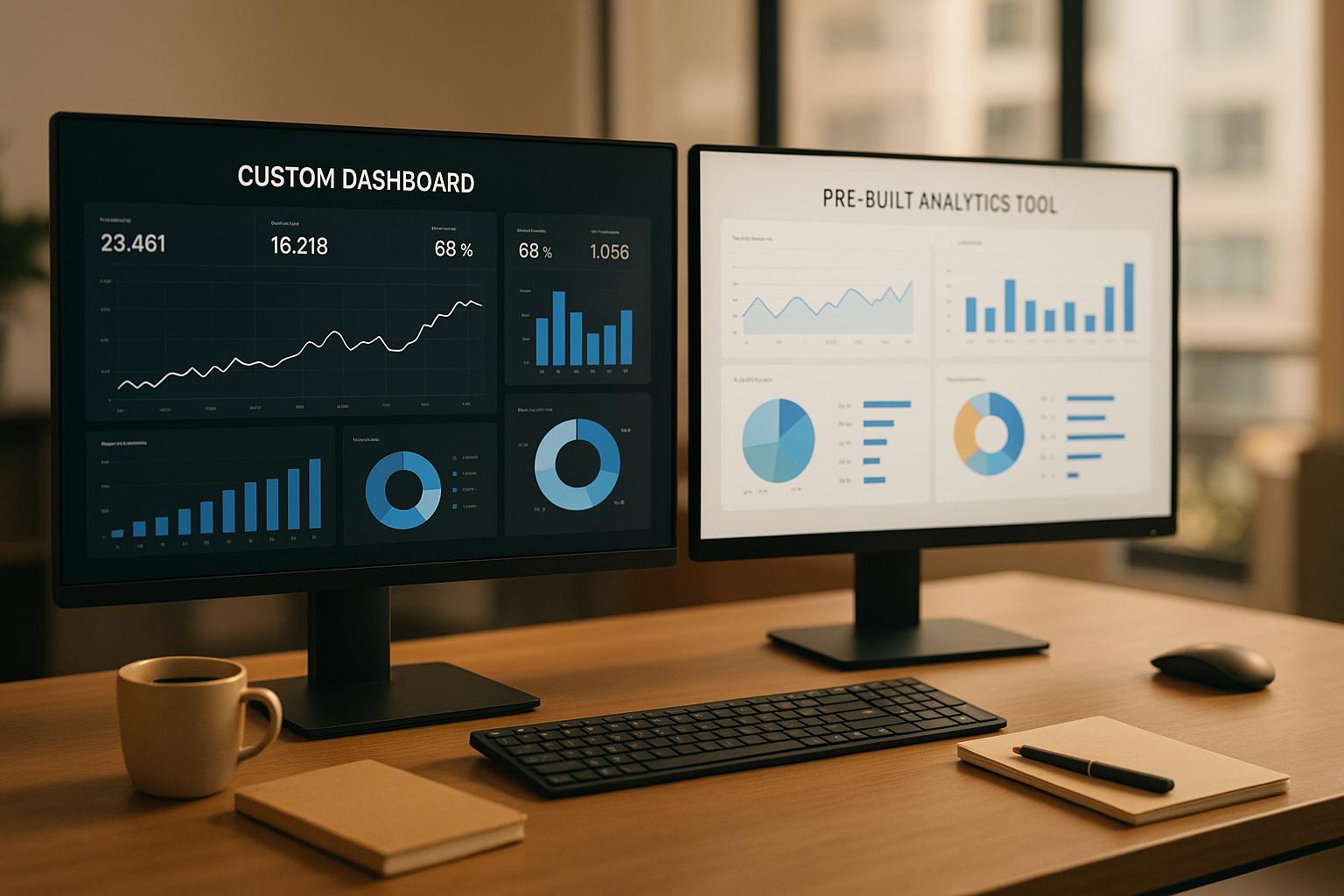 Thumbnail for: Custom Dashboards vs. Pre-Built Analytics Tools