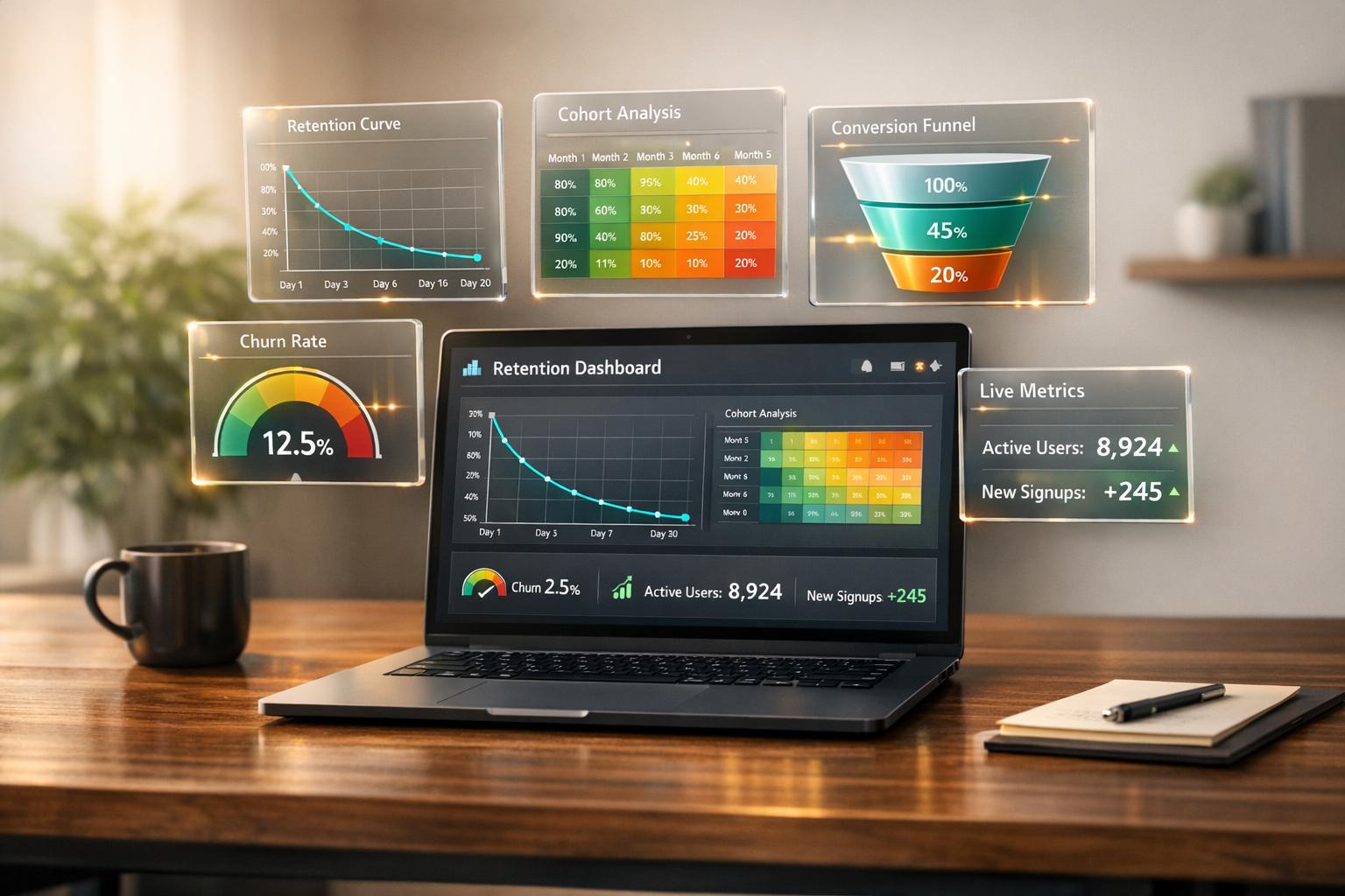 Thumbnail for: Real-Time Retention Dashboards: Examples