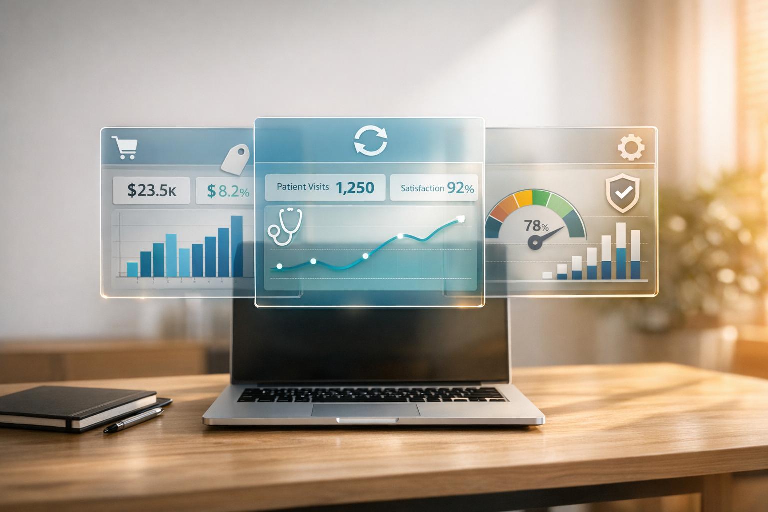 Thumbnail for: Comparing BI Dashboards for Marketing Across Industries