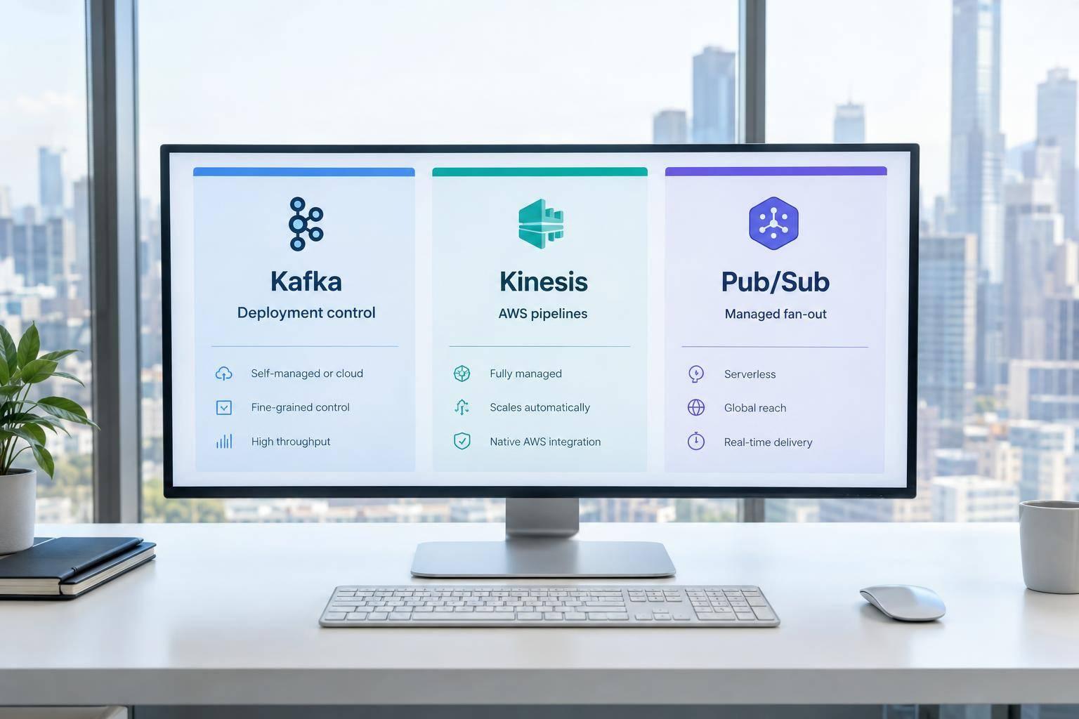 Thumbnail for: Kafka vs Kinesis vs Pub/Sub: Selection Guide