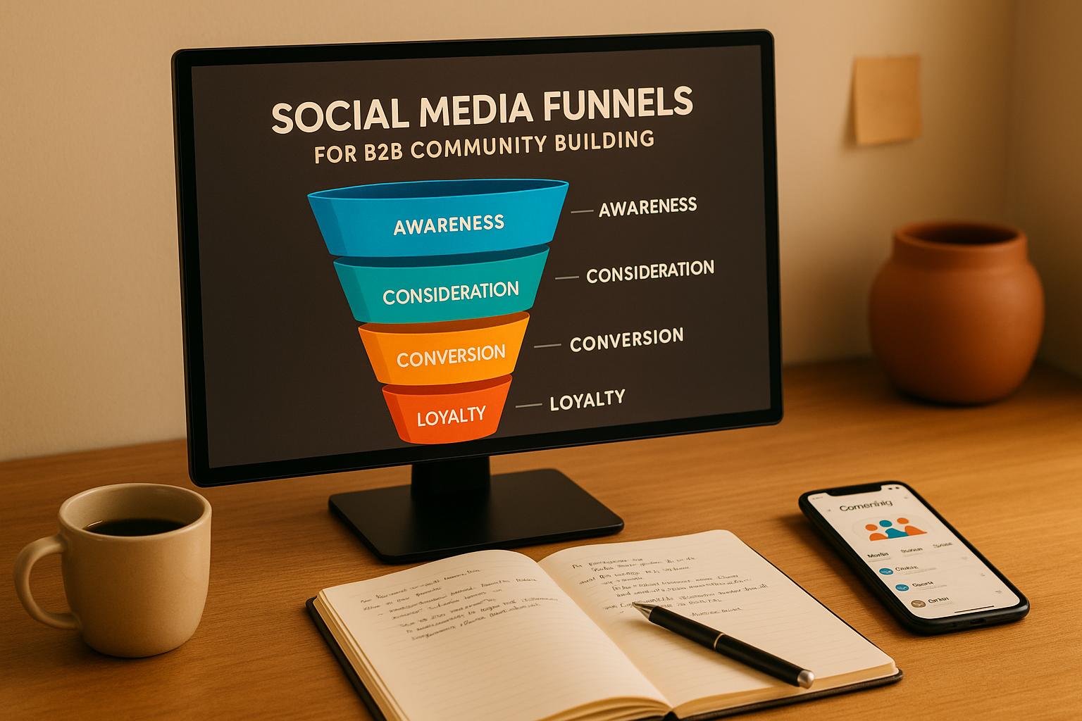 Thumbnail for: Social Media Funnels for B2B Community Building