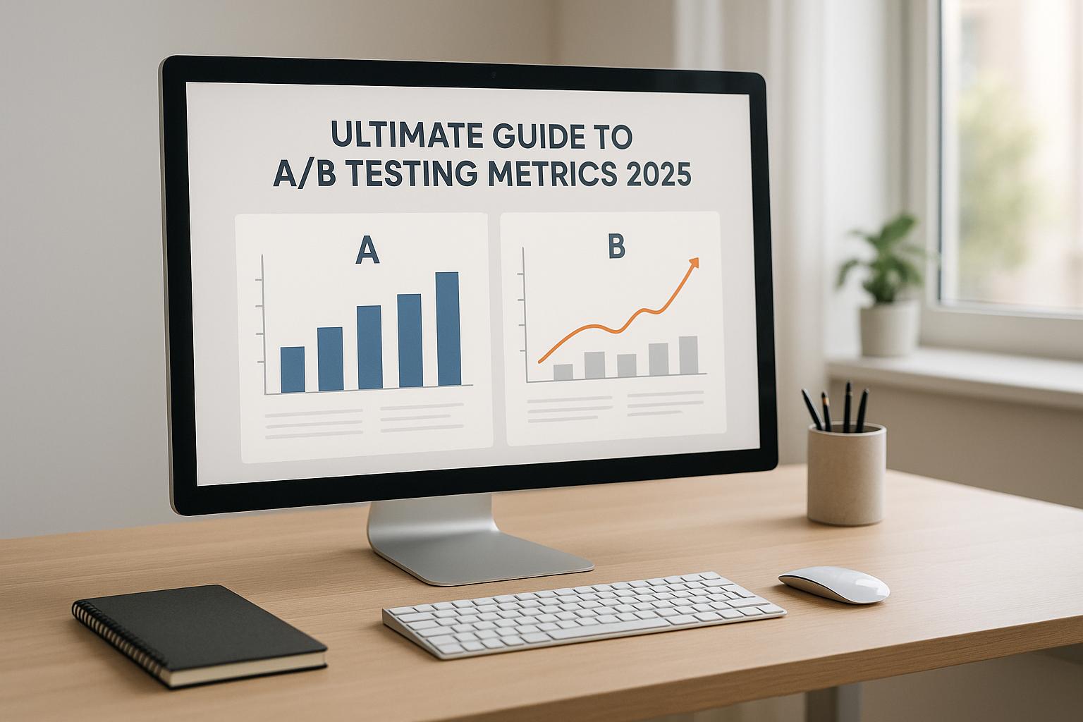 Thumbnail for: Ultimate Guide to A/B Testing Metrics 2025