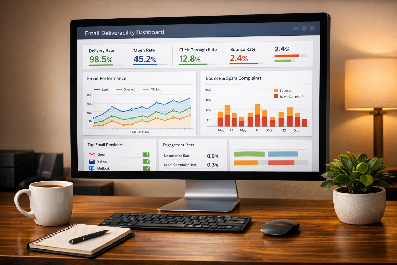 Thumbnail for: How to Monitor Email Deliverability Metrics