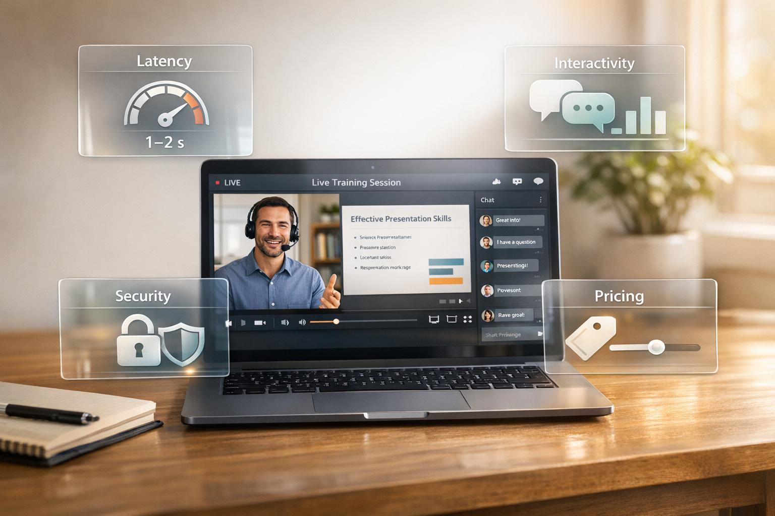 Thumbnail for: Top Features of Live Streaming Platforms for Training