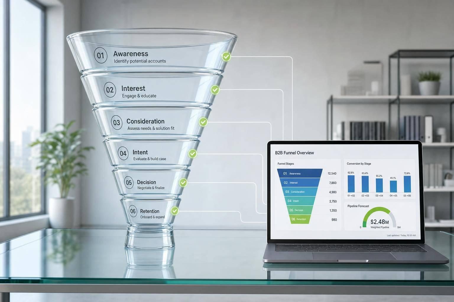 Thumbnail for: How to Map Journey Stages for B2B Funnels