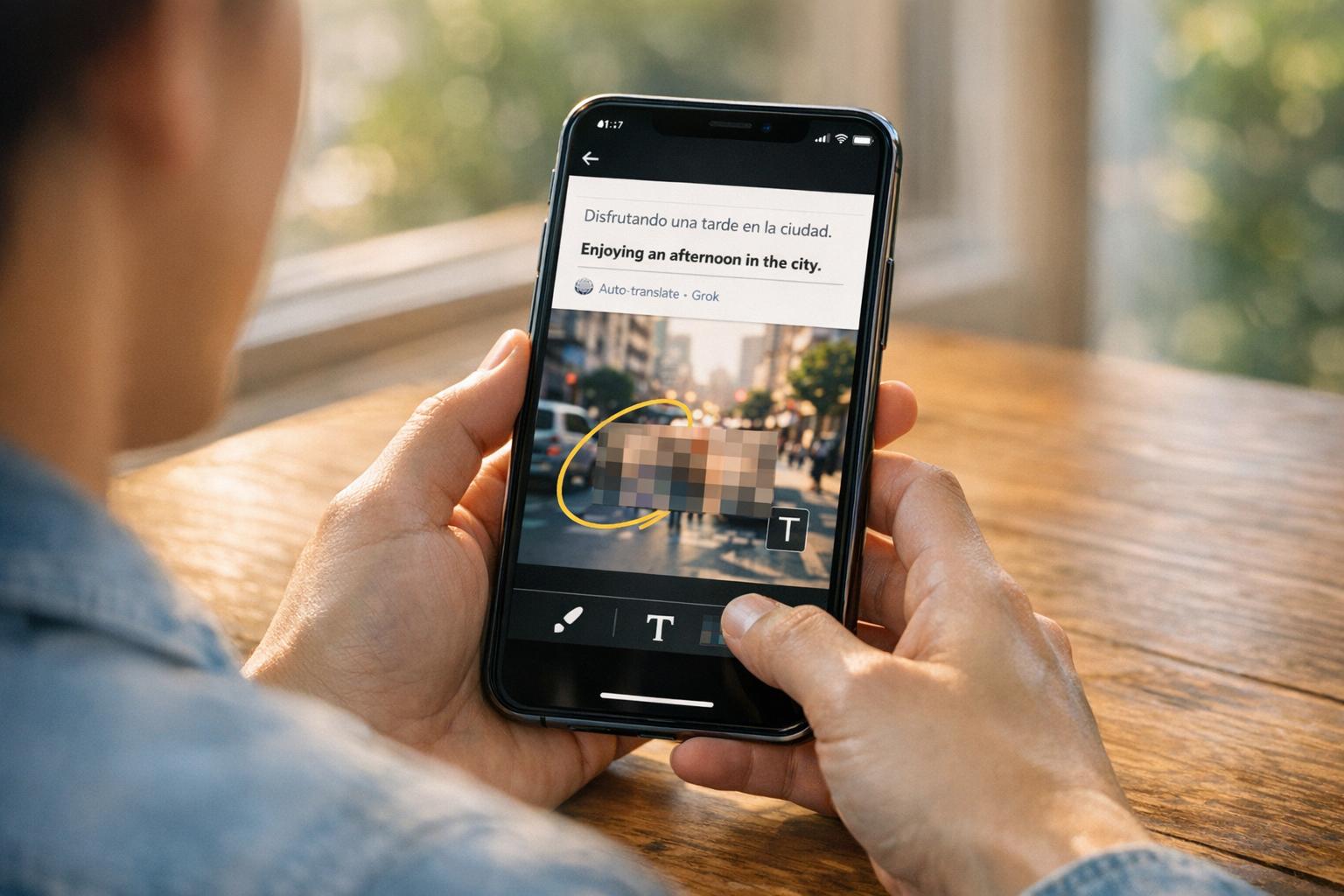 Thumbnail for: X Introduces AI-powered Translation and Photo Editing Features