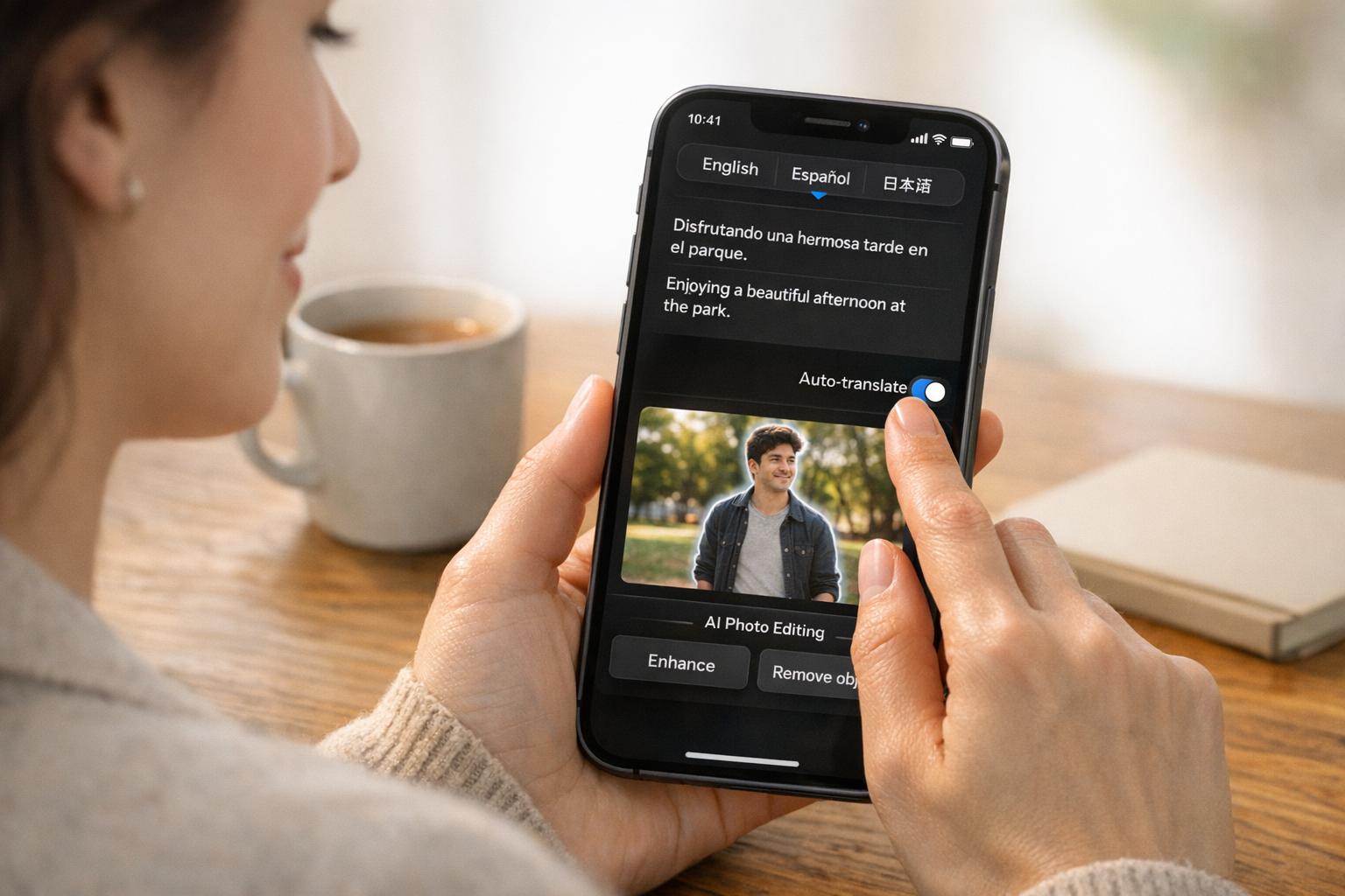 Thumbnail for: X Corp unveils AI-powered automatic translation and photo editing features