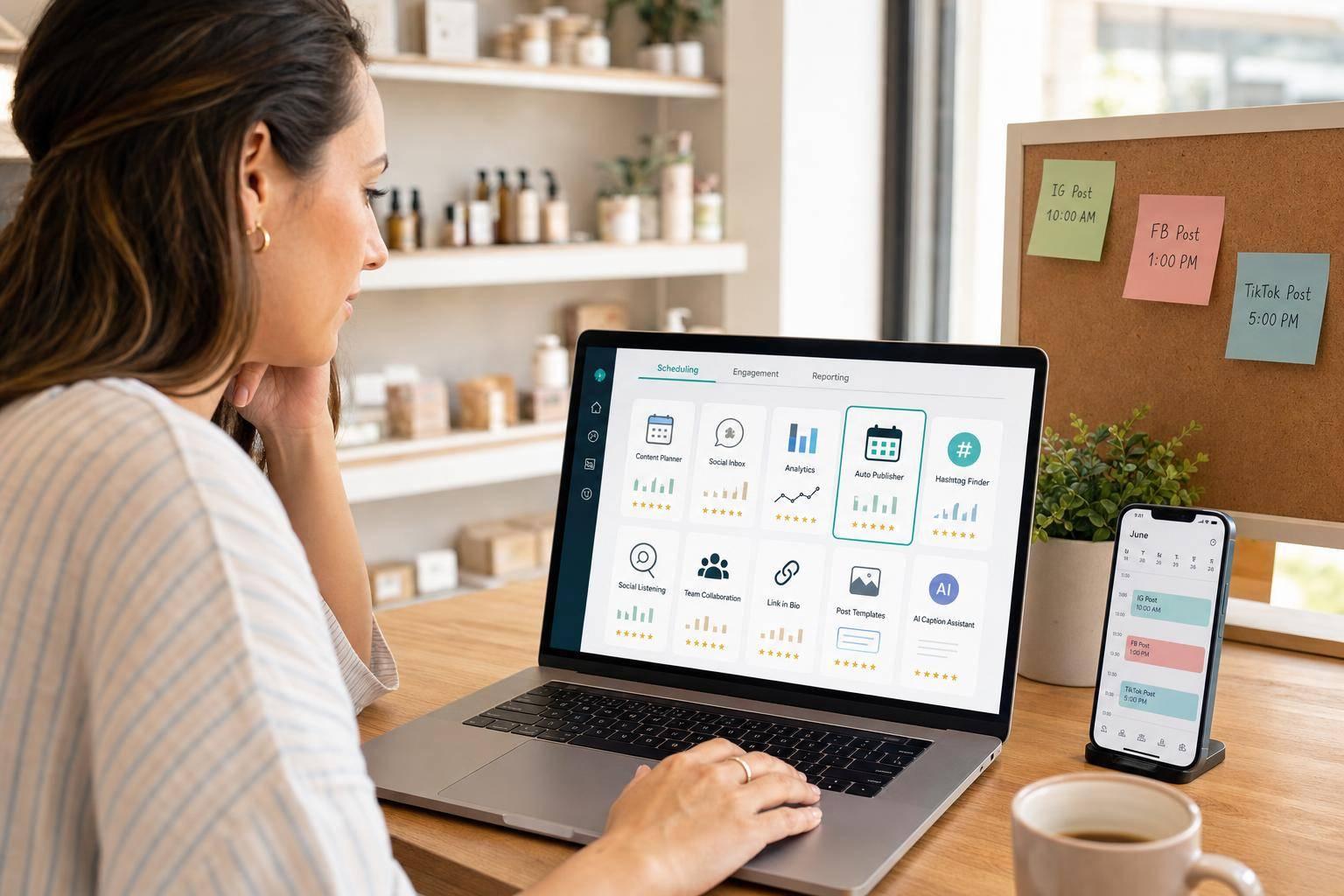 Thumbnail for: Top 10 Social Media Management Tools for Small Businesses in 2026