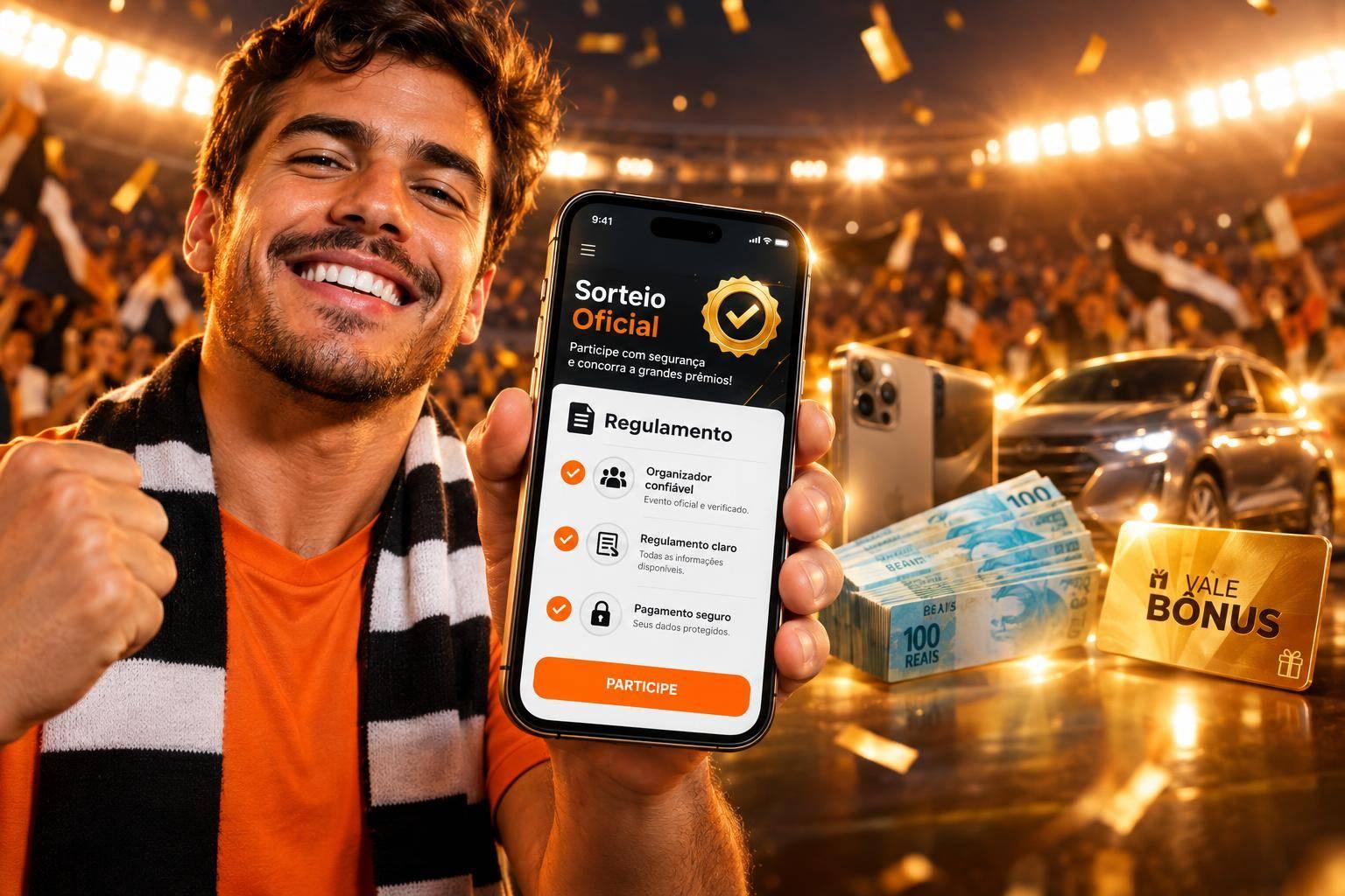 Como Participar de Sorteios Legais pelo Seu Time
