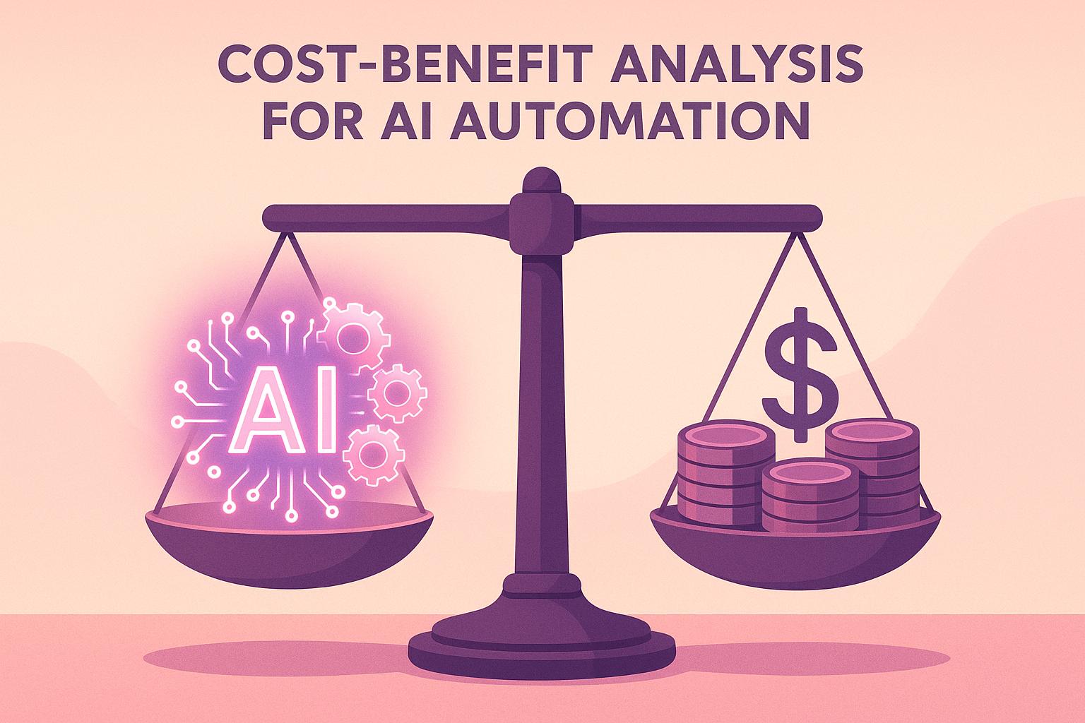 Cost-Benefit Analysis for AI Automation