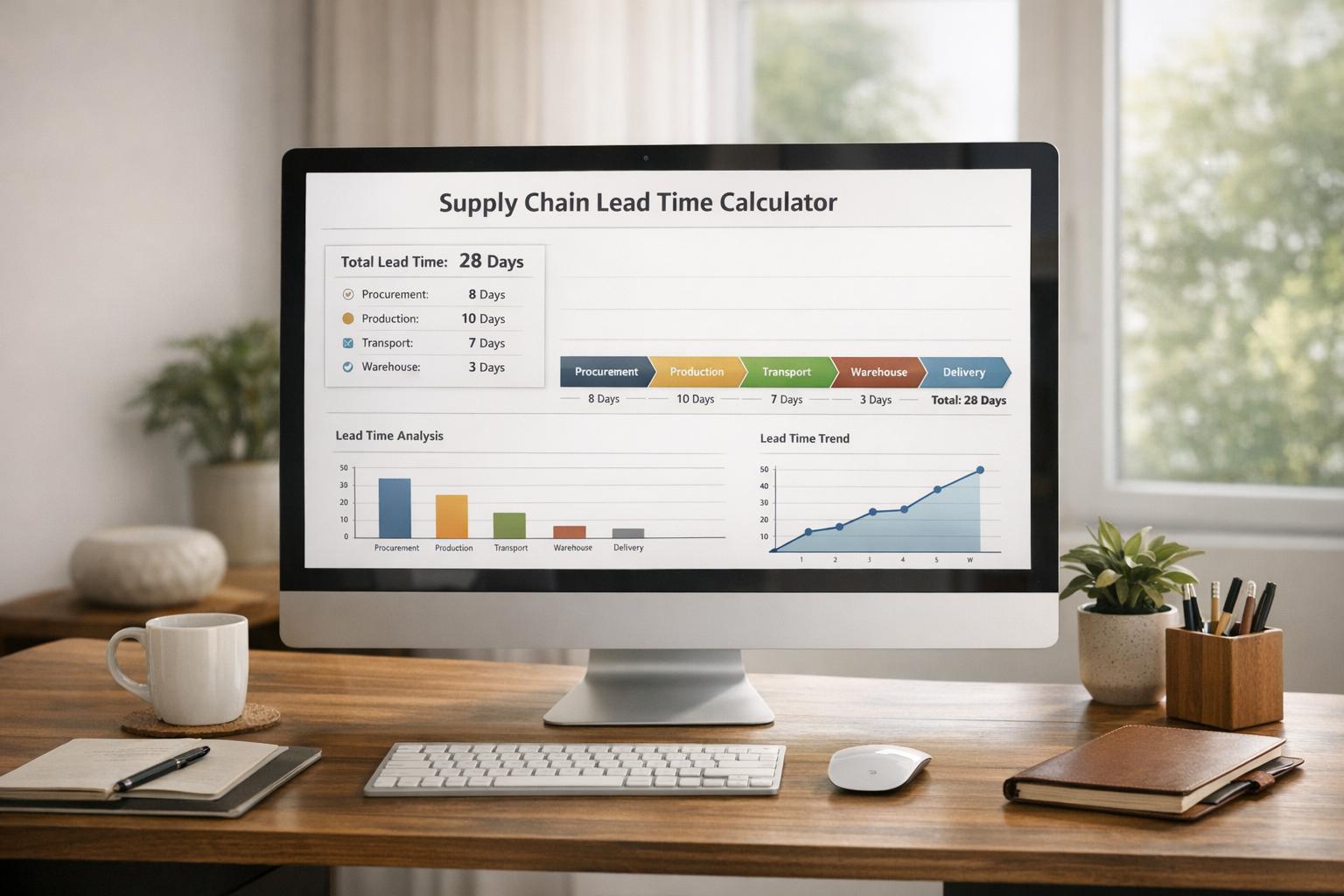 Supply Chain Lead Time Calculator