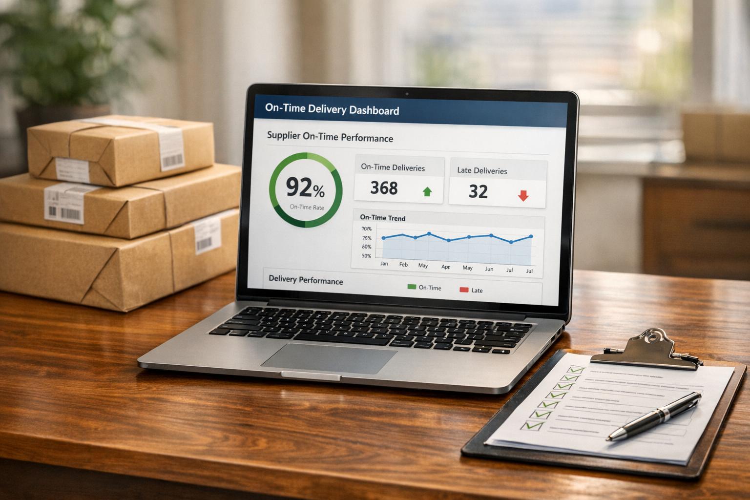 Supplier On-Time Delivery Rate Checker