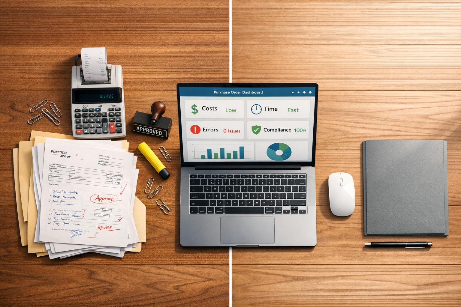 Manual vs. Automated Purchase Order Processing