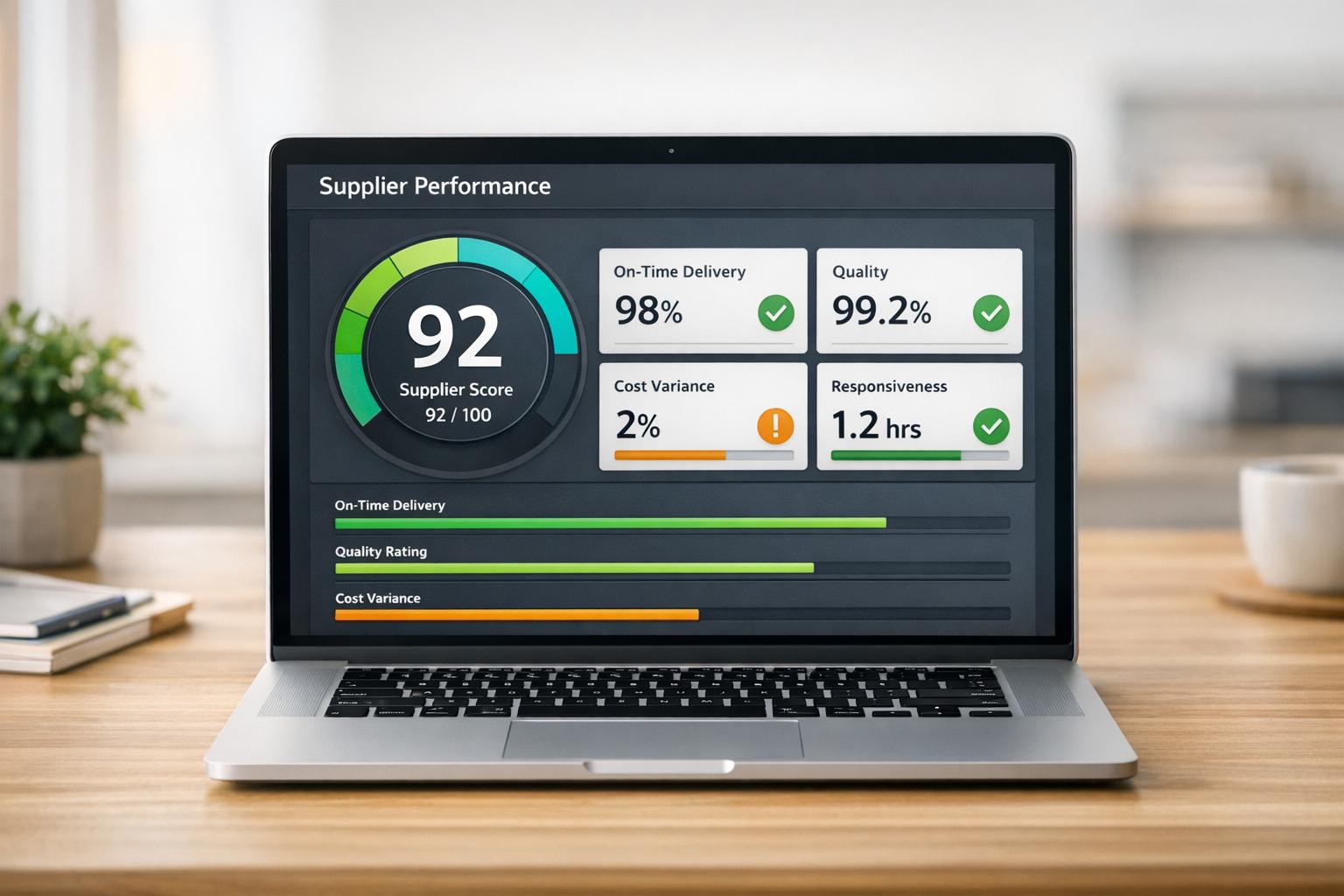 Supplier Performance Rating Checker