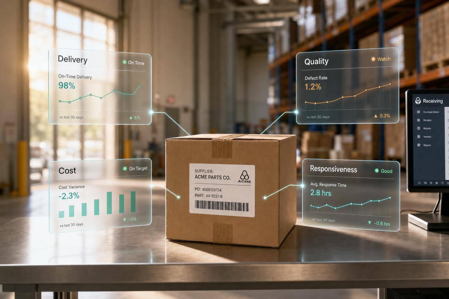 Supplier Performance Data: Real-Time Insights with AI