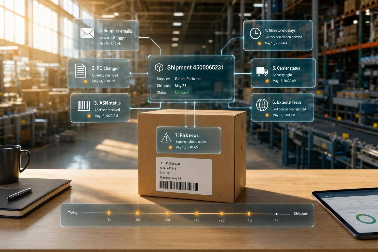 7 Supplier Delay Signals AI Spots Early