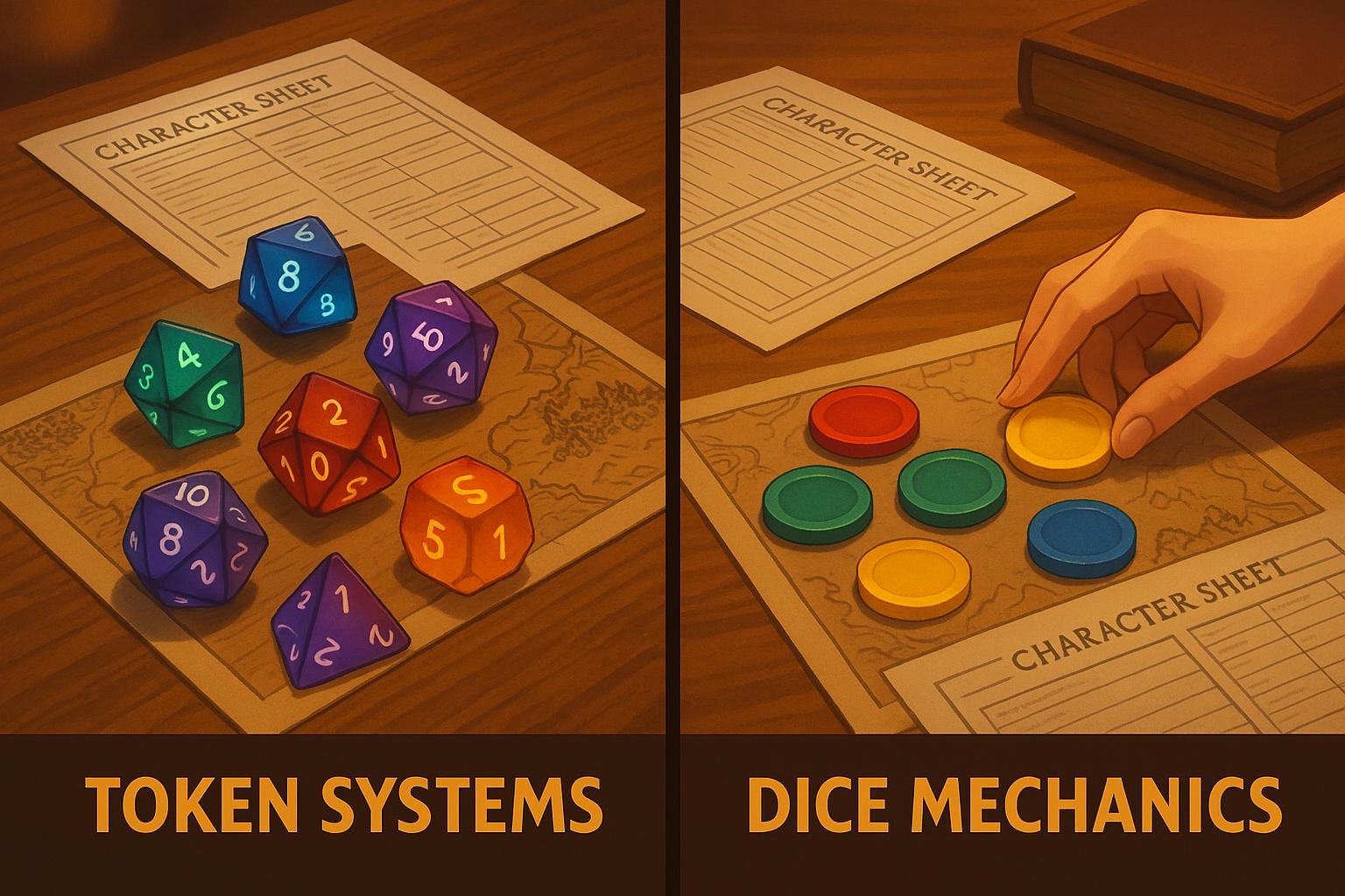 Thumbnail for: Token Systems vs Dice Mechanics in RPGs