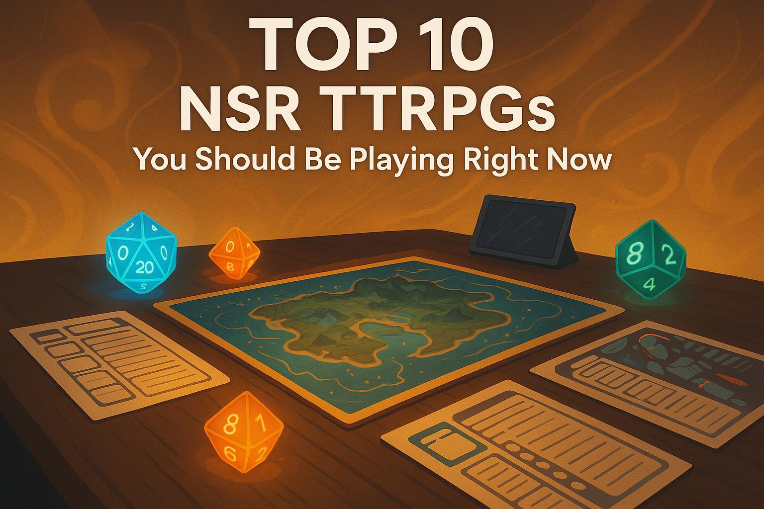Thumbnail for: Top 10 NSR TTRPGs You Should Be Playing Right Now