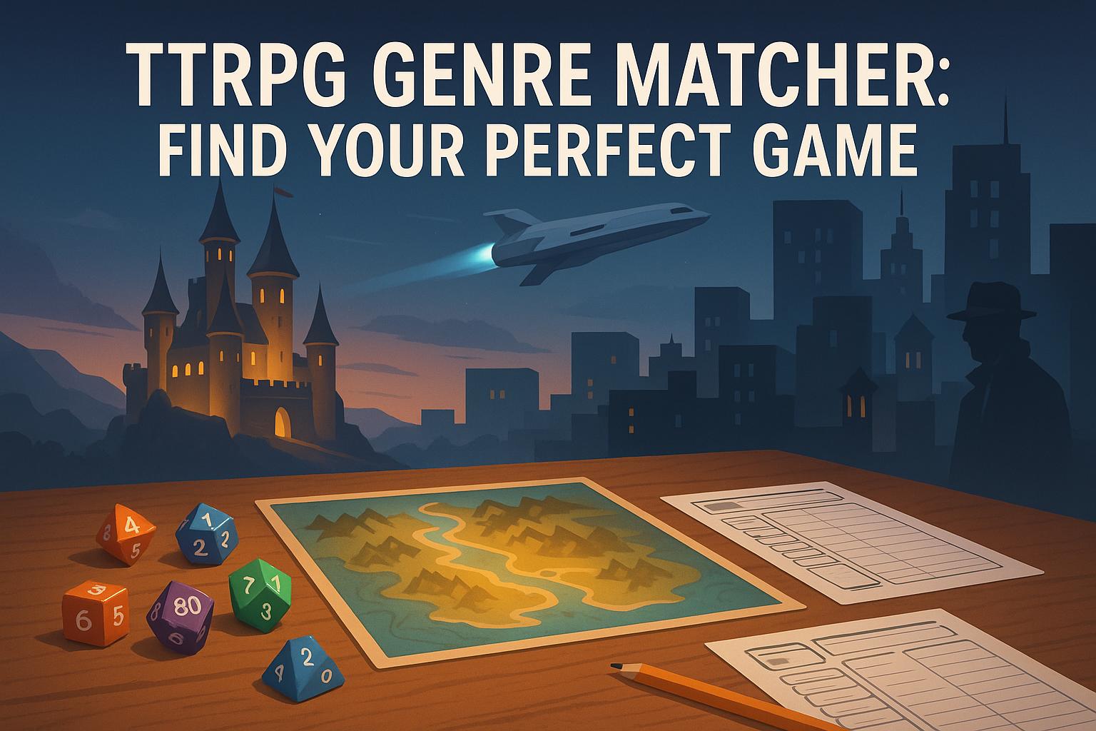 Thumbnail for: TTRPG Genre Matcher: Find Your Perfect Game