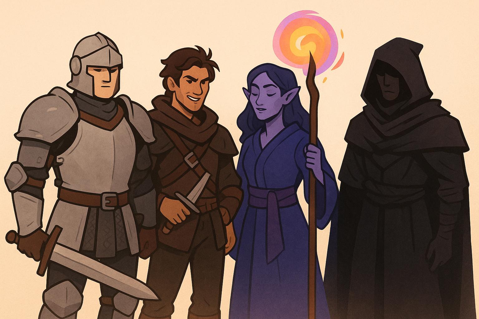 Thumbnail for: How to Design RPG Character Creation: 4 Approaches