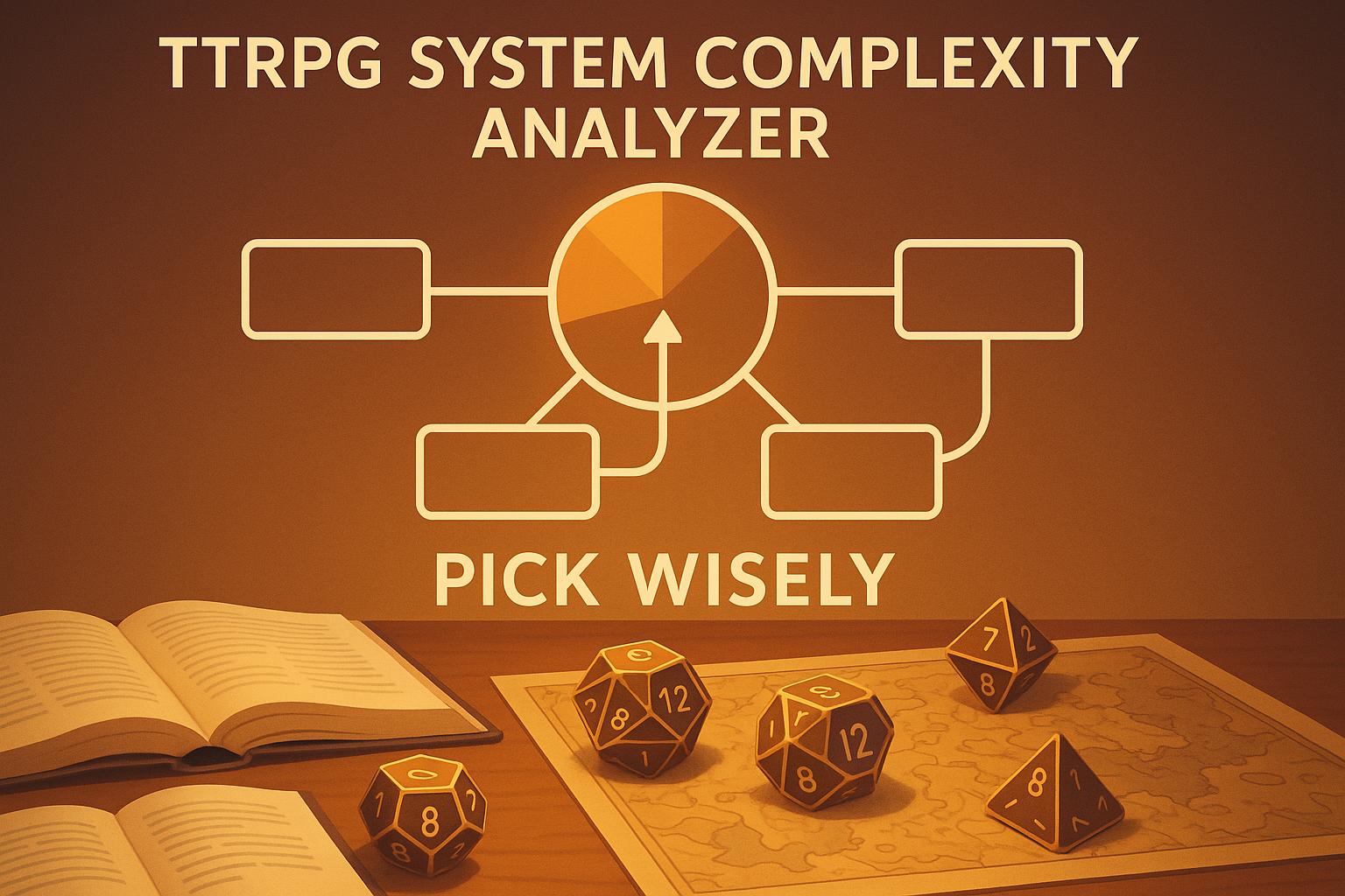 Thumbnail for: TTRPG System Complexity Analyzer: Pick Wisely